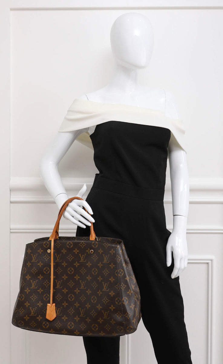 Louis Vuitton Montaigne Bag, Brown