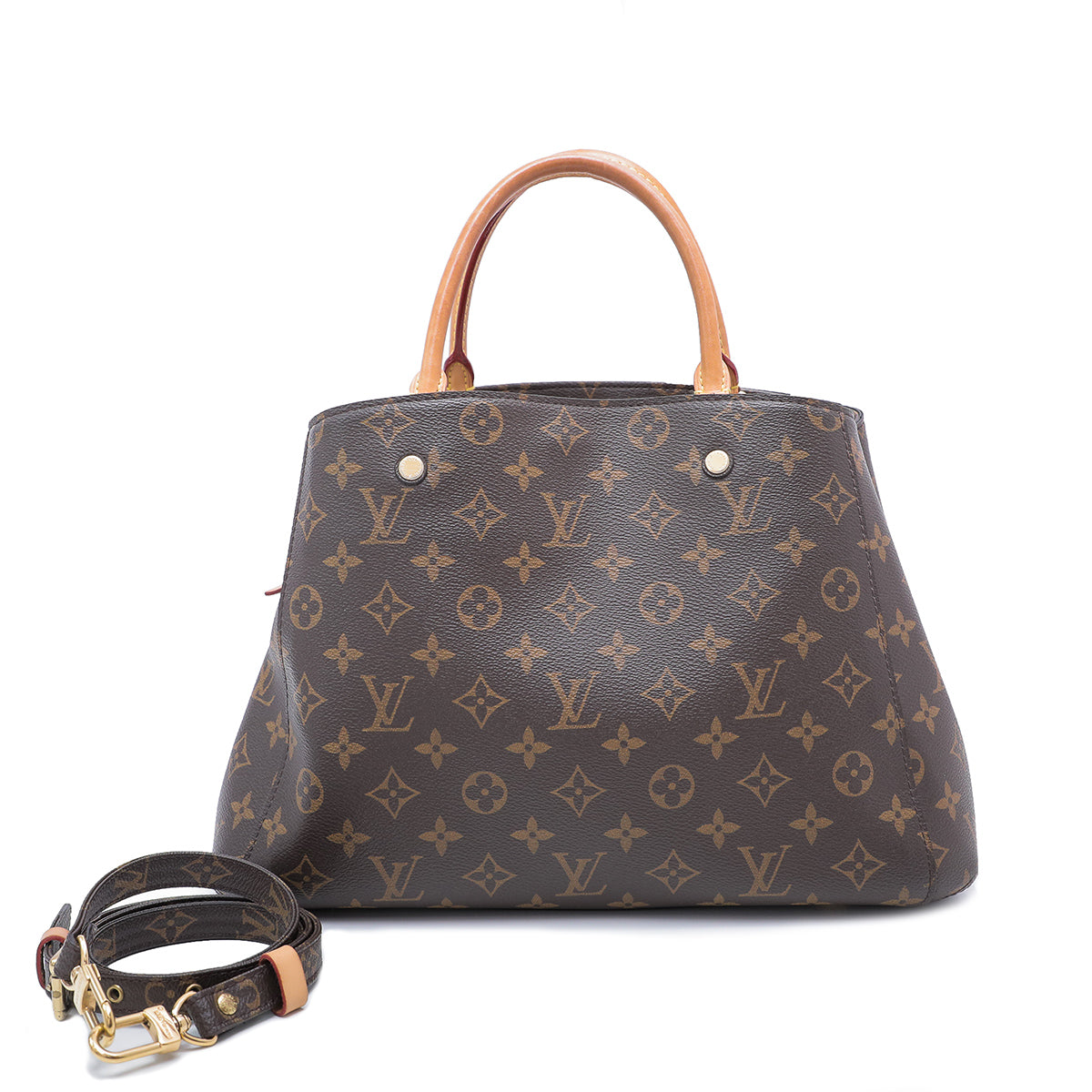 Louis Vuitton Brown Monogram Montaigne Bag-Louis Vuitton-THE CLOSET