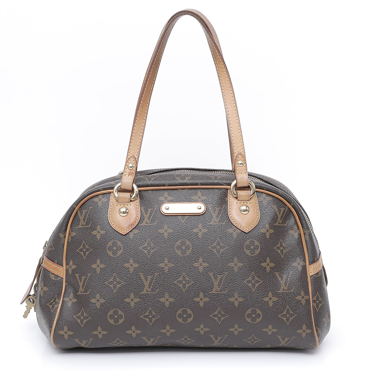 Louis Vuitton Brown Monogram Montorgueil PM-Louis Vuitton-THE CLOSET