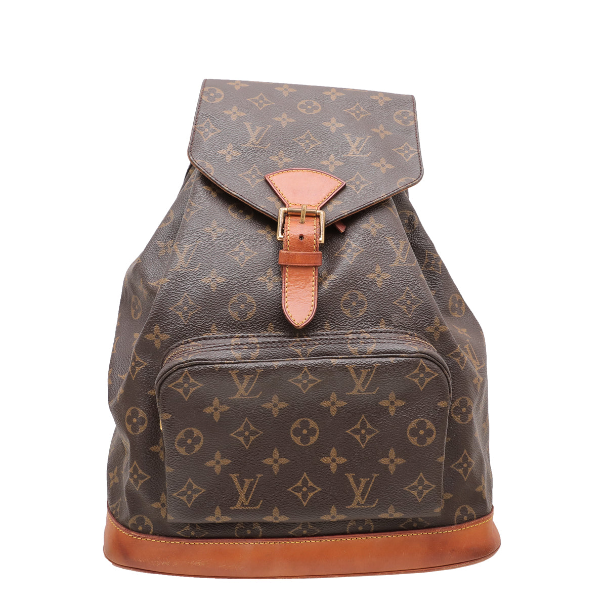 Louis Vuitton Brown Montsouris Backpack Bag-Louis Vuitton-THE CLOSET