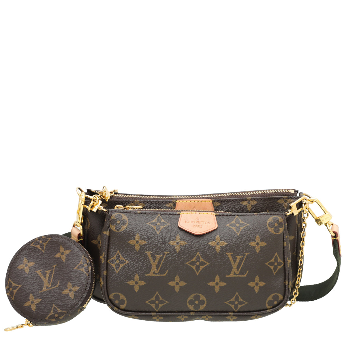 Louis Vuitton Monogram Khaki Multi Pochette Accessoires-Louis Vuitton-THE CLOSET