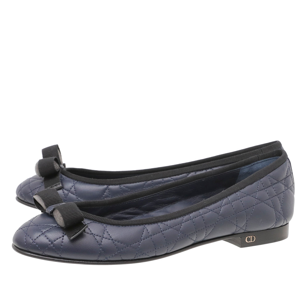 Louis Vuitton Bicolor My Dior Flat Ballerina 37