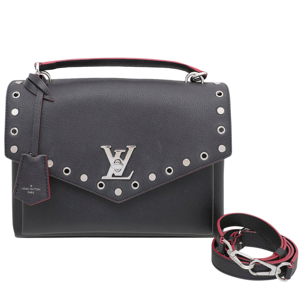 Louis Vuitton Noir My Lockme Rivets Bag