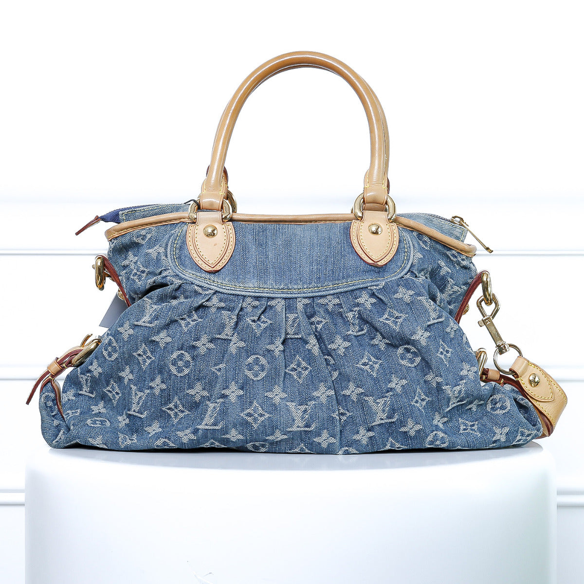 Louis Vuitton Blue Neo Cabby Tote Bag-Louis Vuitton-THE CLOSET