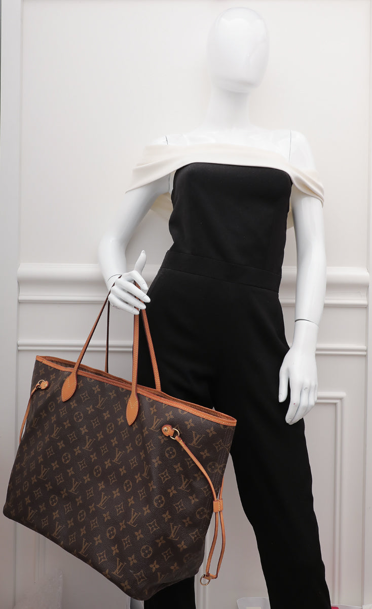 Louis Vuitton Brown Monogram Neverfull GM Bag-Louis Vuitton-THE CLOSET