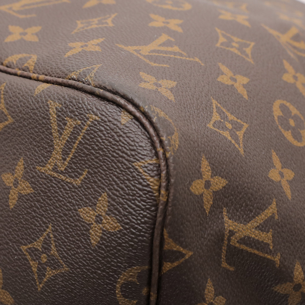 Louis Vuitton Brown Monogram Neverfull GM Bag