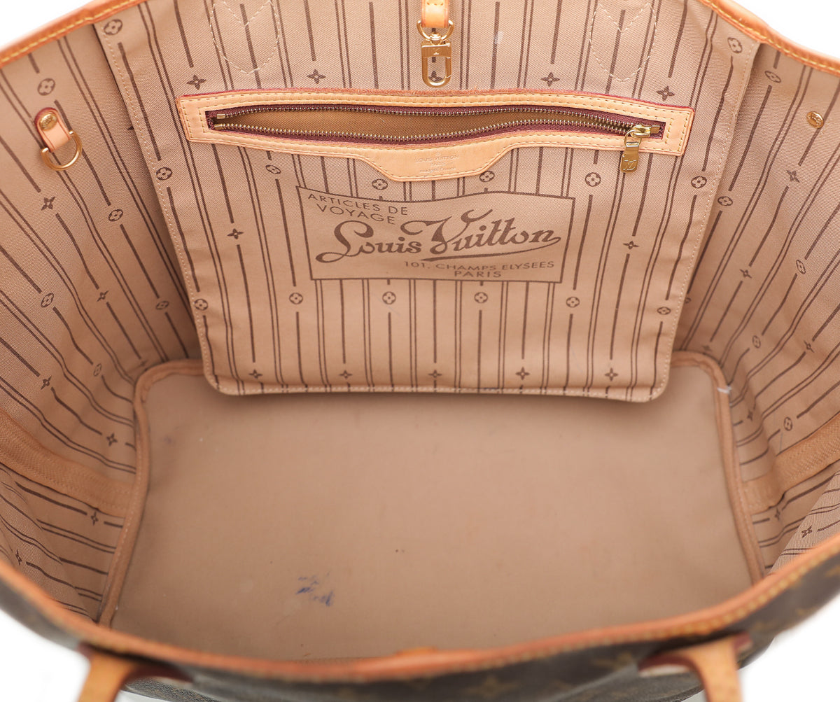Louis Vuitton Brown Monogram Neverfull GM Bag-Louis Vuitton-THE CLOSET