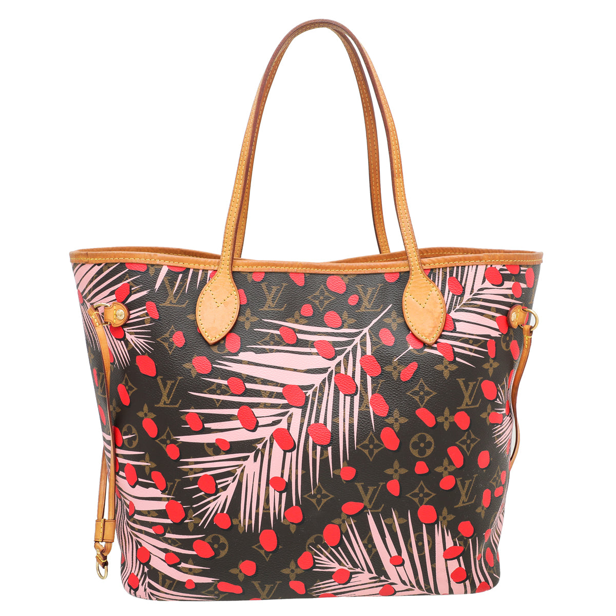 Louis Vuitton Monogram Jungle Dots Neverfull Bag W- CKC Initials-Louis Vuitton-THE CLOSET