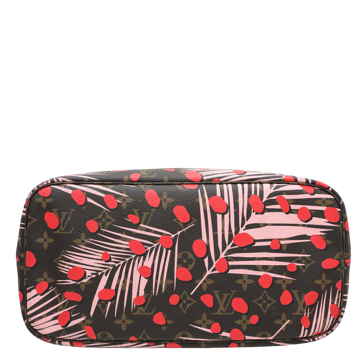 Louis Vuitton Monogram Jungle Dots Neverfull Bag W- CKC Initials-Louis Vuitton-THE CLOSET