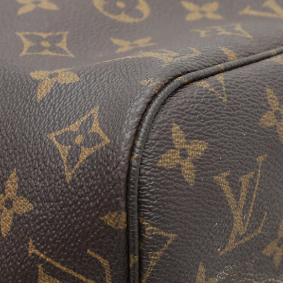 Louis Vuitton Brown Monogram Neverfull MM Bag – The Closet