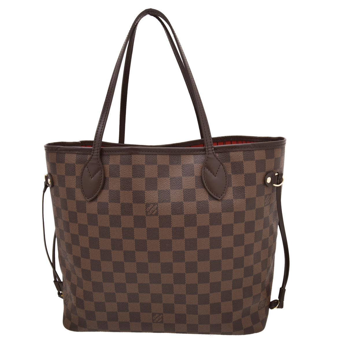 Louis Vuitton Damier Ebene NeverFull Bag W- Detachable Pouch-Louis Vuitton-THE CLOSET