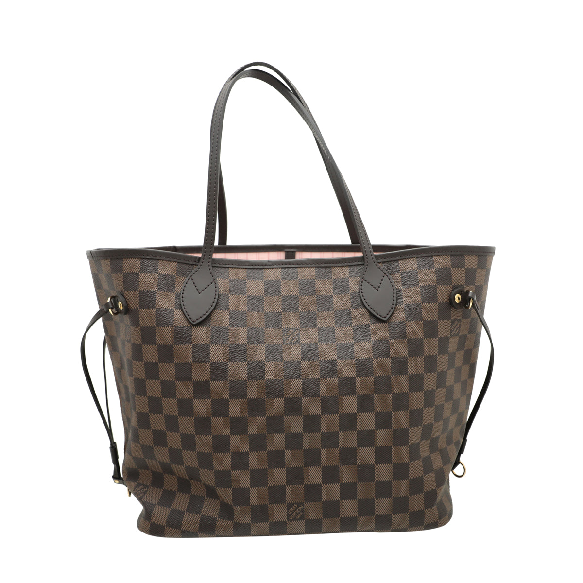 Louis Vuitton Bicolor Neverfull Bag W- Pouch MM Bag-Louis Vuitton-THE CLOSET