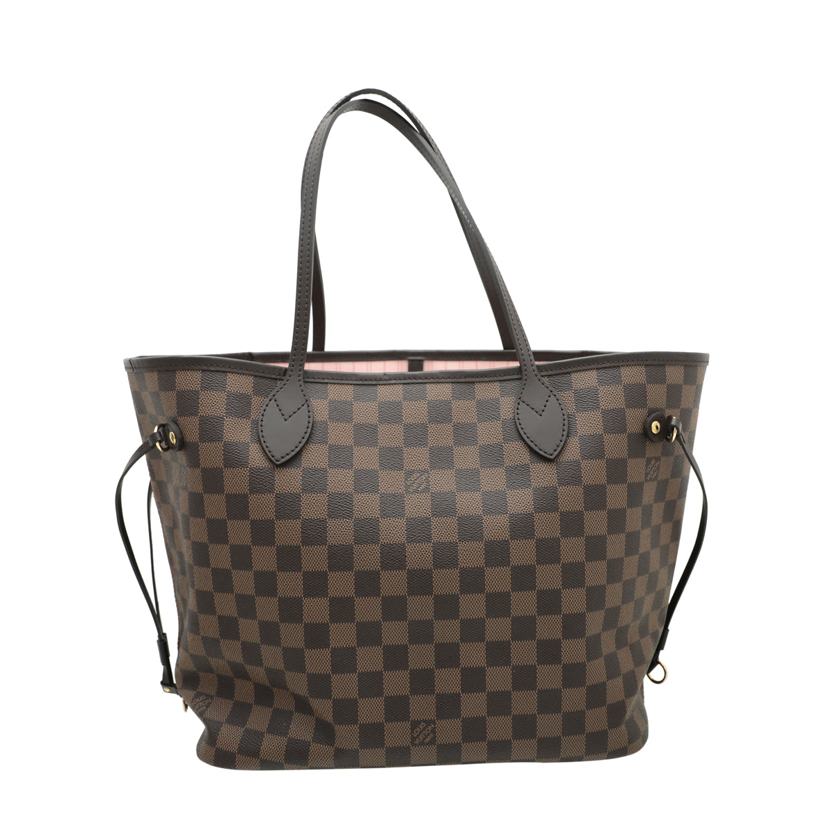 Louis Vuitton Bicolor Neverfull Bag W- Pouch MM Bag