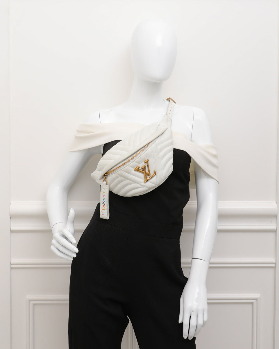 Louis Vuitton White New Wave Bumbag-Louis Vuitton-THE CLOSET
