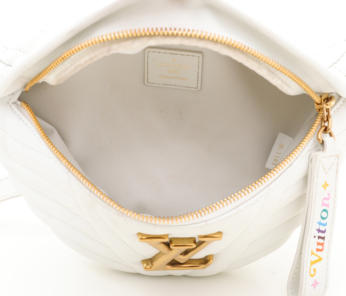 Louis Vuitton White New Wave Bumbag – The Closet