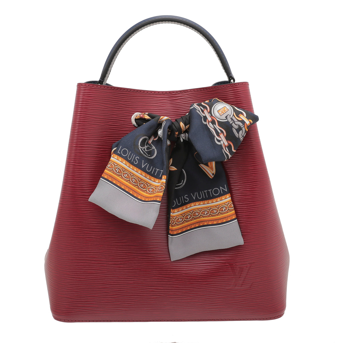 Louis Vuitton Bicolor Noe Noe MM Bag W- Twill-Louis Vuitton-THE CLOSET