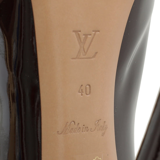Louis Vuitton Amarante Oh Really Peep Toe Pump 40