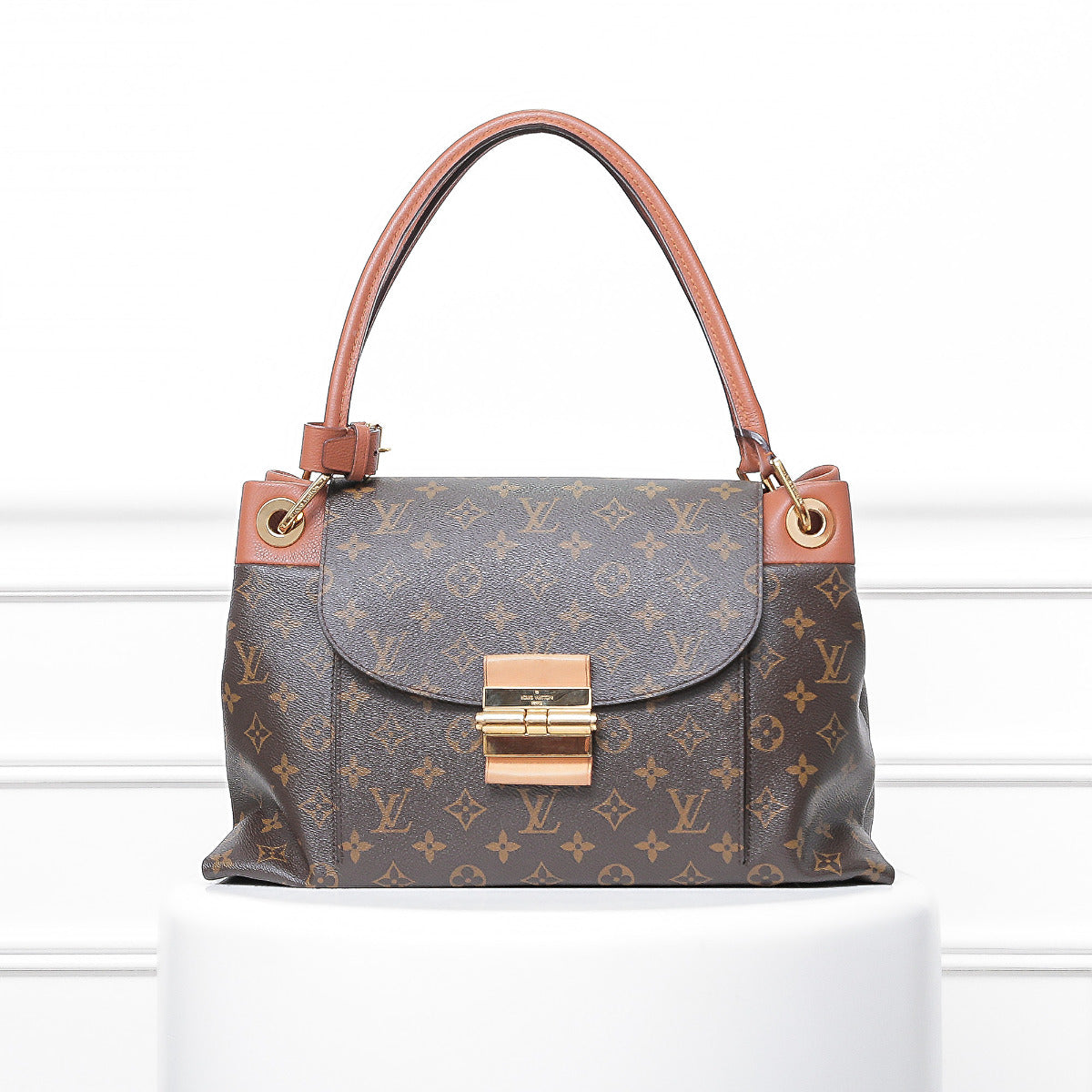 Louis Vuitton Brown Olympe Monogram Bag-Louis Vuitton-THE CLOSET