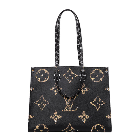 Louis Vuitton Bicolor On The Go Leopard Zebra Print Bag – The Closet