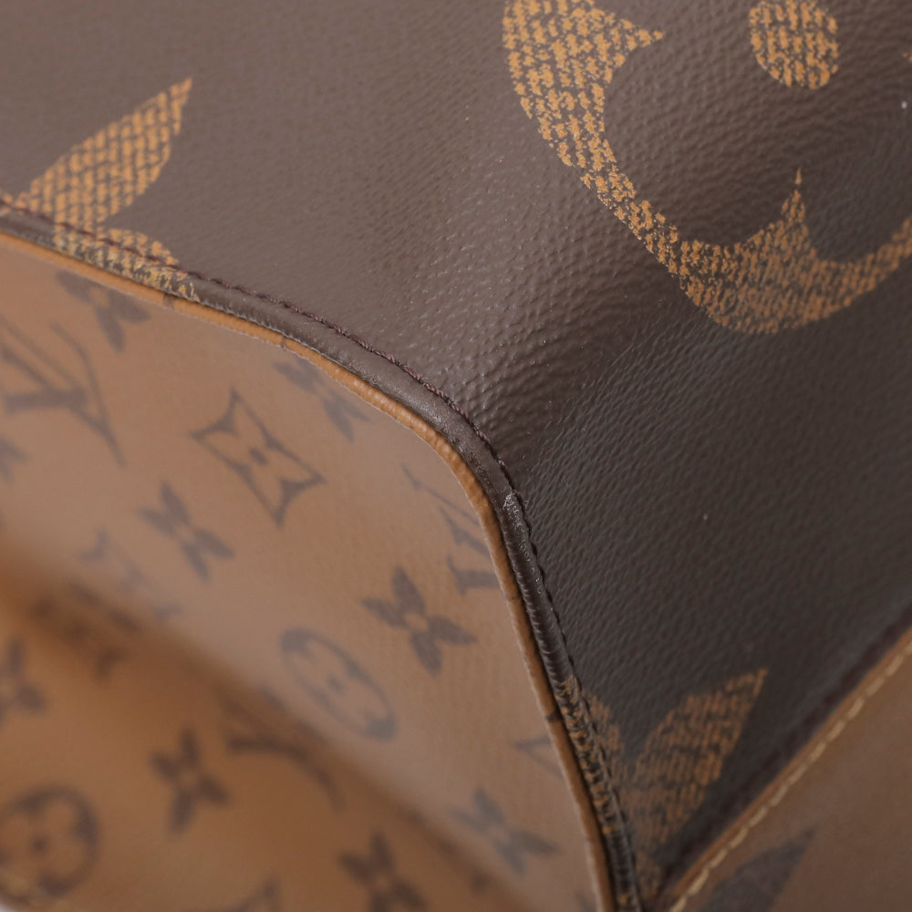 Louis Vuitton Monogram Reverse Onthego GM Bag-Louis Vuitton-THE CLOSET