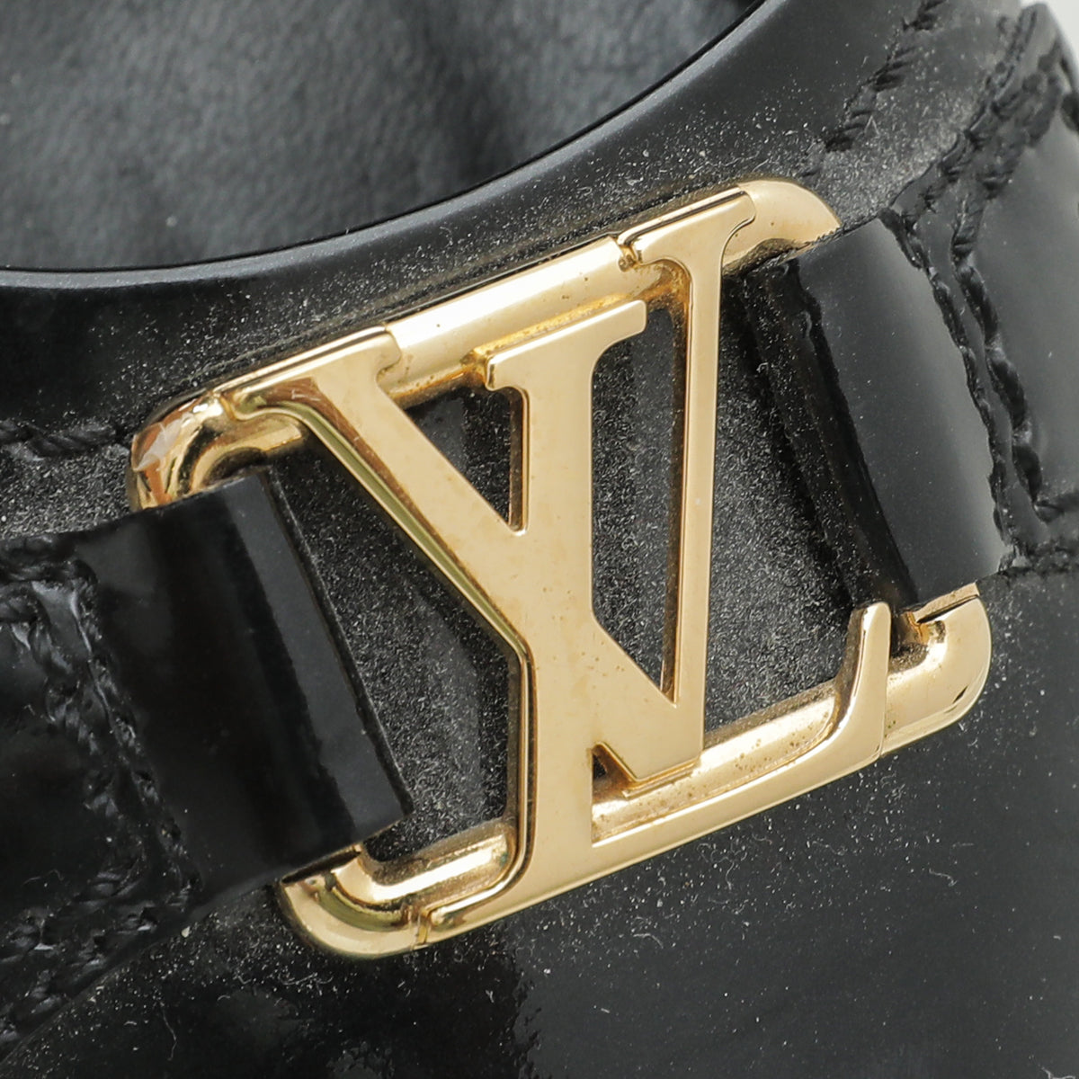 Leather ballet flats Louis Vuitton Black size 39 EU in Leather - 22915363