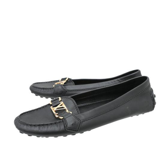 Louis Vuitton Black Oxford Loafer 41