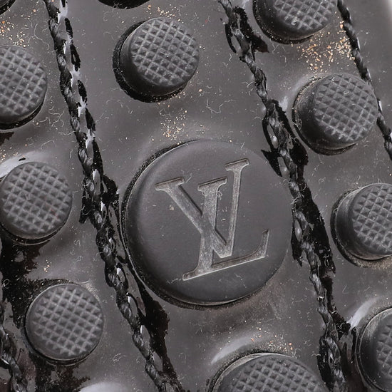 Louis Vuitton Noir Vernis Oxford Loafers 38.5