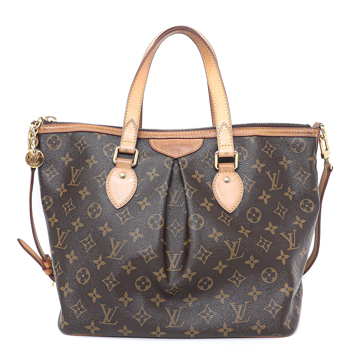 Louis Vuitton Brown Monogram Palermo PM Bag-Louis Vuitton-THE CLOSET