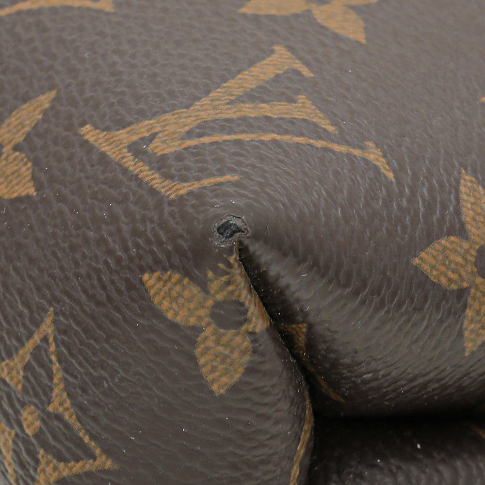 Louis Vuitton Black Monogram Canvas Pallas Chain Bag For Sale at 1stDibs