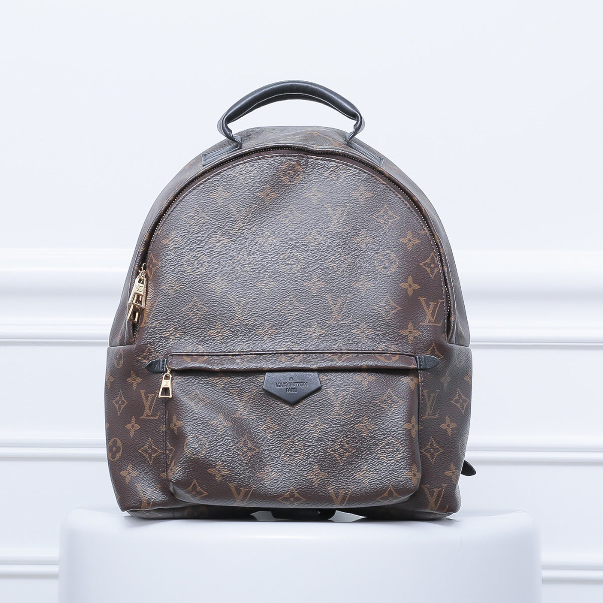 Louis Vuitton Brown Palm Springs Backpack