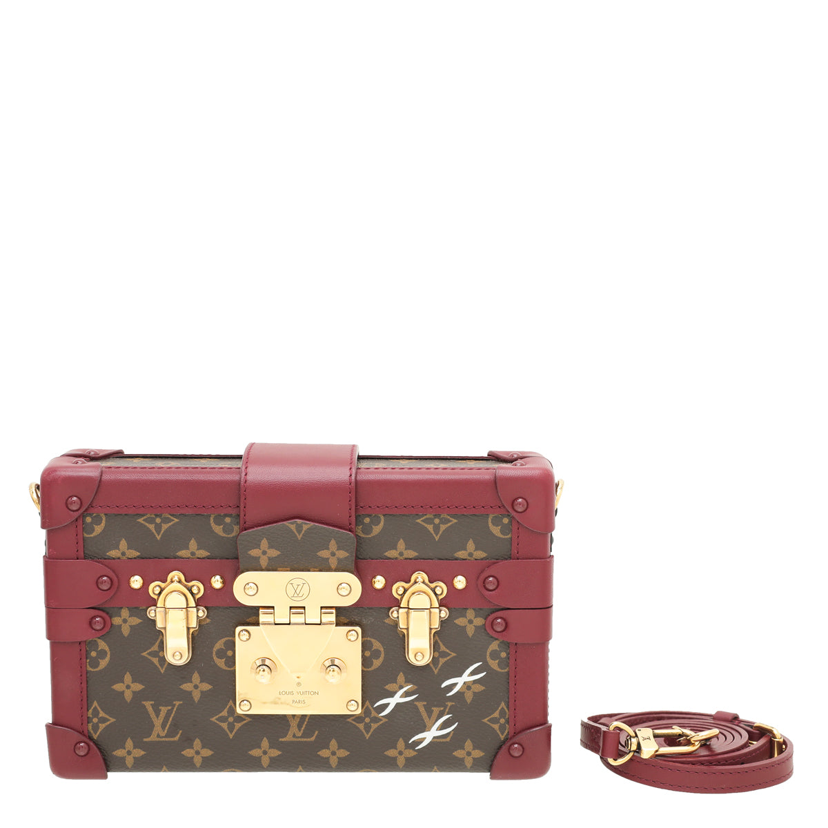 Louis Vuitton Monogram Petite Malle Bag-Louis Vuitton-THE CLOSET