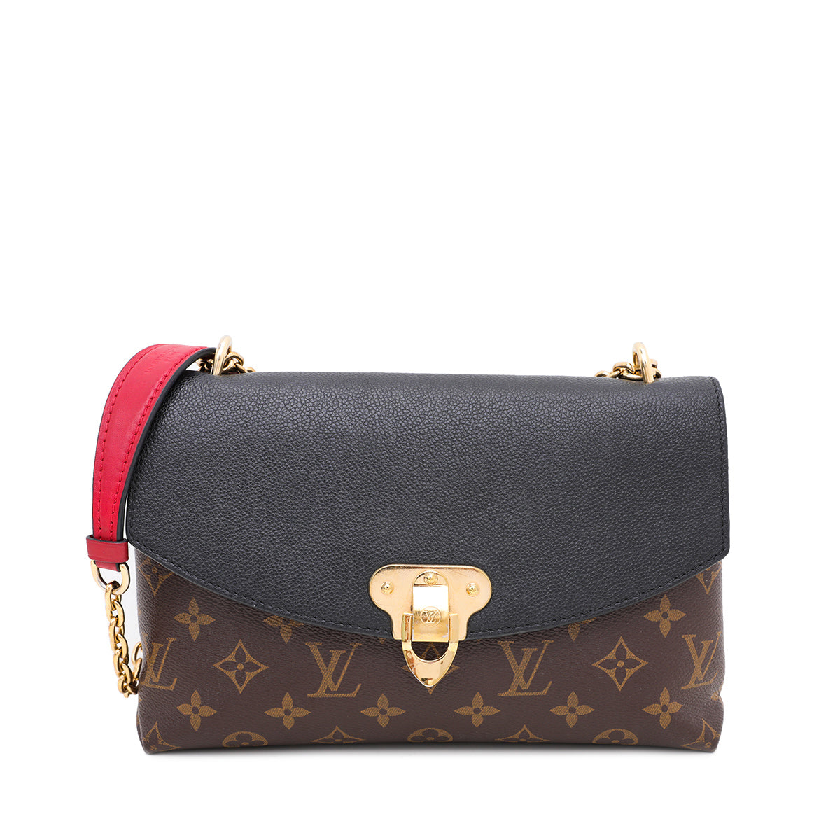 Louis Vuitton Noir Monogram Placide Bag-Louis Vuitton-THE CLOSET