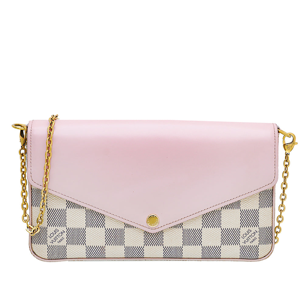 Louis Vuitton Felicie Azur Pochette-Louis Vuitton-THE CLOSET