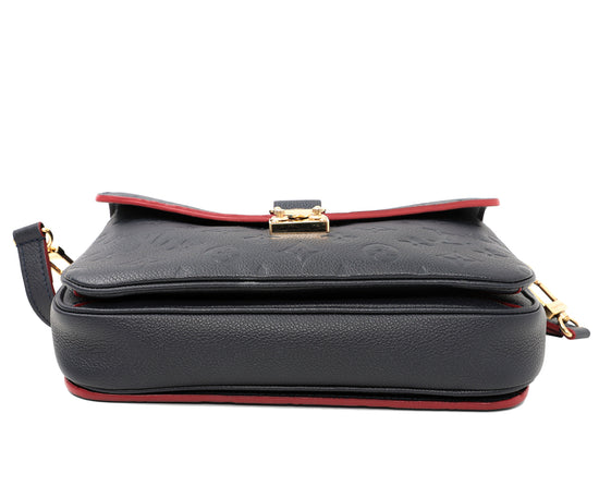 Louis Vuitton Marine Rouge Pochette Metis Bag – The Closet