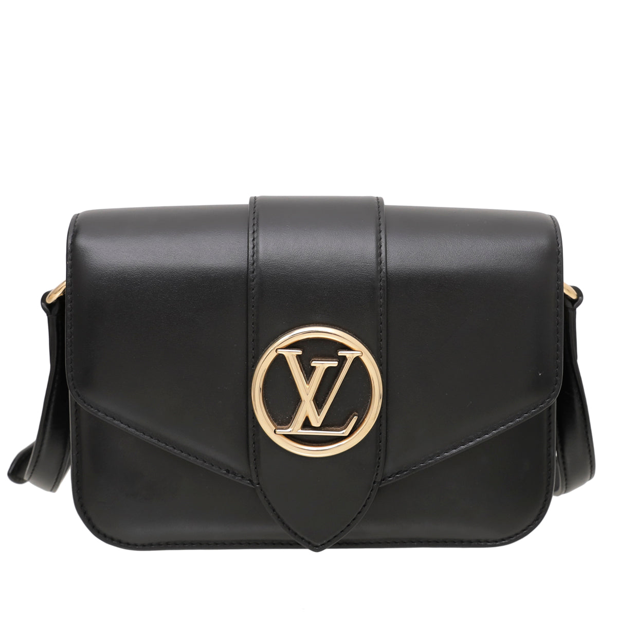 Louis Vuitton Noir Pont 9 MM Shoulder Bag