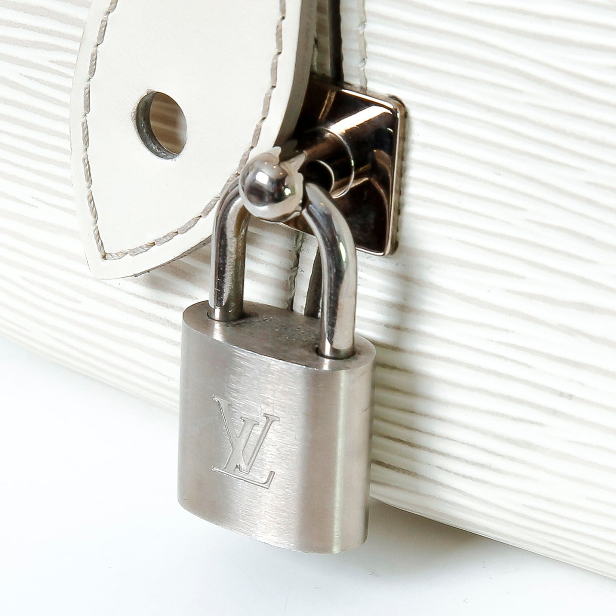 Louis Vuitton White Pont Neuf Epi-Louis Vuitton-THE CLOSET