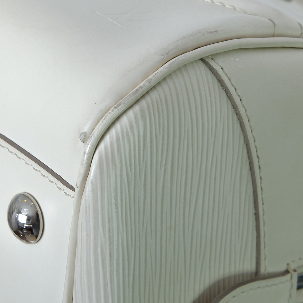 Louis Vuitton White Pont Neuf Epi-Louis Vuitton-THE CLOSET