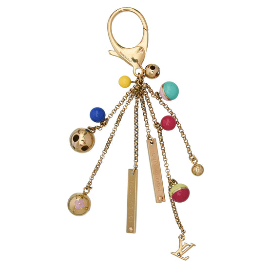 Louis Vuitton Multicolor Porte Cles Grelot Keyholder Bag Charm