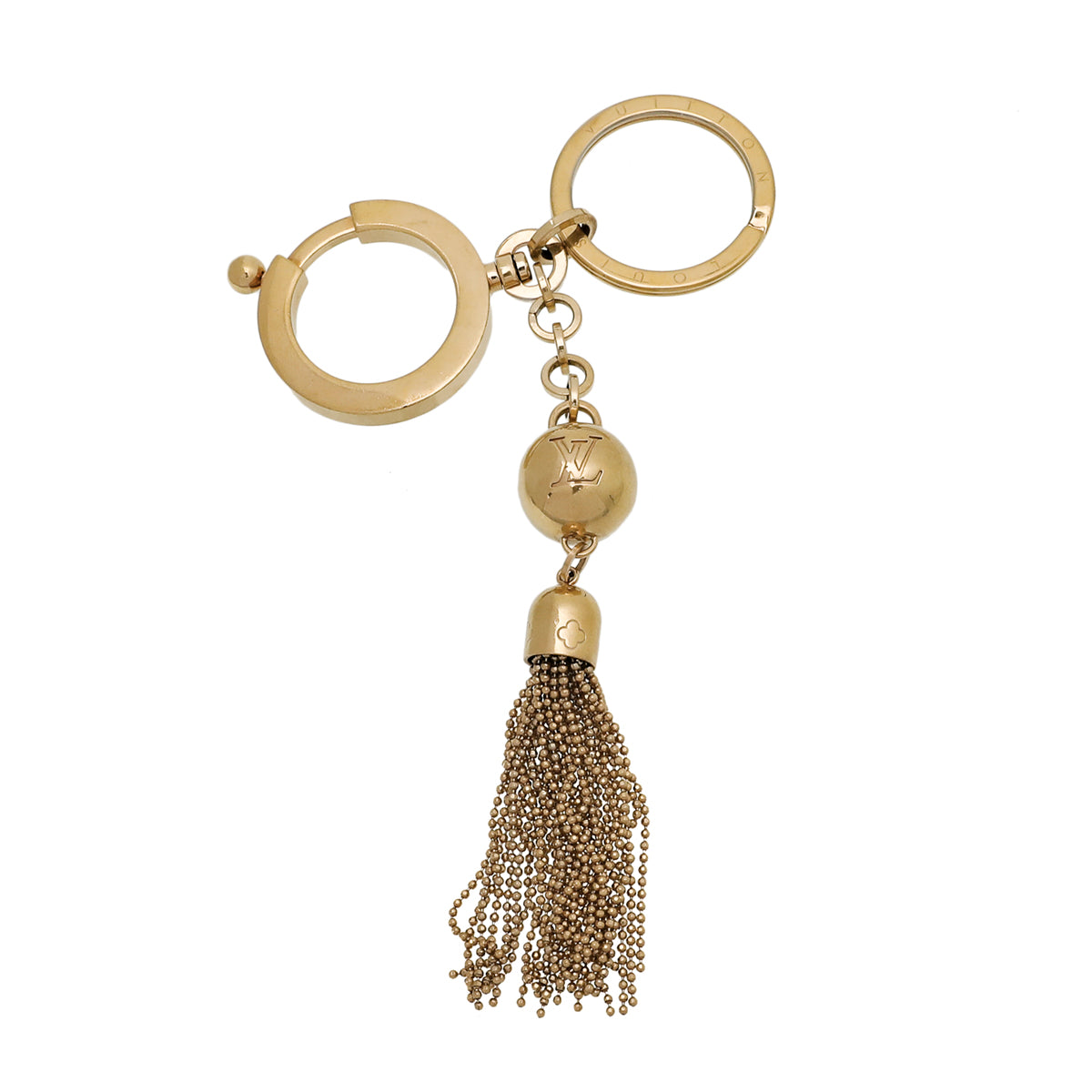 Louis Vuitton Gold Porte Cles Swing Bag Charm-Louis Vuitton-THE CLOSET
