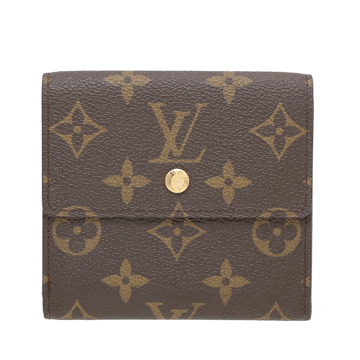 Louis Vuitton Brown Porutomone Bie Cult Wallet-Louis Vuitton-THE CLOSET
