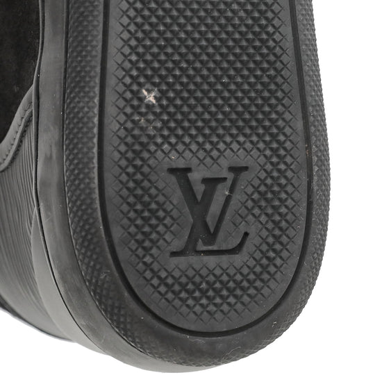 Louis Vuitton Black Postmark Wedge Sneaker 39