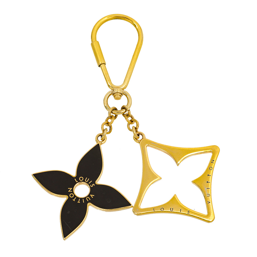 Louis Vuitton Brown Puzzle Key Ring Bag Charm The Closet