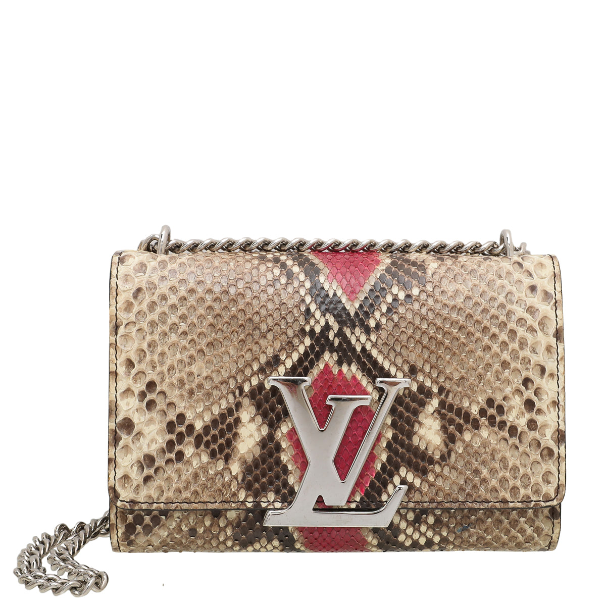 Louis Vuitton Bicolor Python Chain Louise MM Bag – THE CLOSET