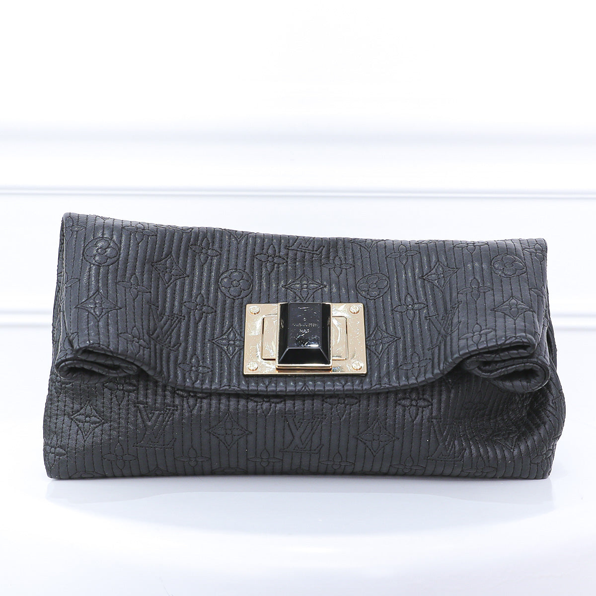 Louis Vuitton Black Pochette Altair Clutch-Louis Vuitton-THE CLOSET