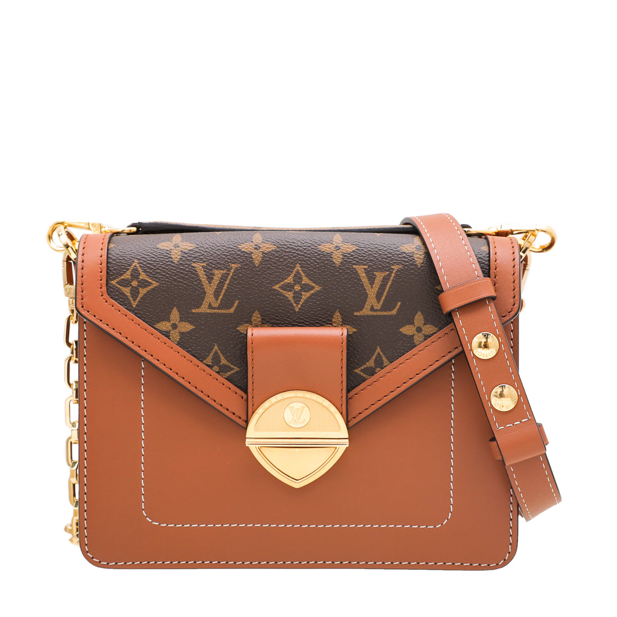 Louis Vuitton Monogram Brown Retro Biface Bag-Louis Vuitton-THE CLOSET