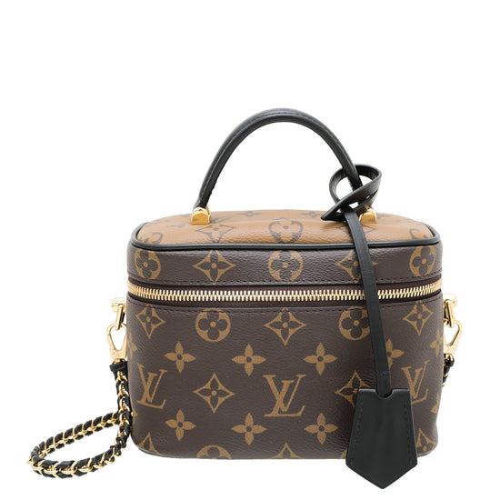 Louis Vuitton Monogram Reverse Vanity Hand Bag