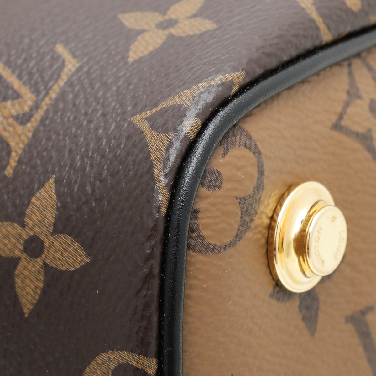 Monogram Reverse Louis Vuitton Monogram Reverse Vanity Bag – THE CLOSET