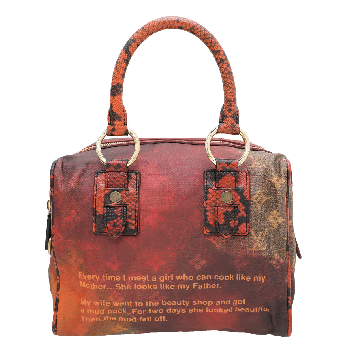 Louis Vuitton Bicolor Richard Prince Man Crazy Jokes Bag-Louis Vuitton-THE CLOSET