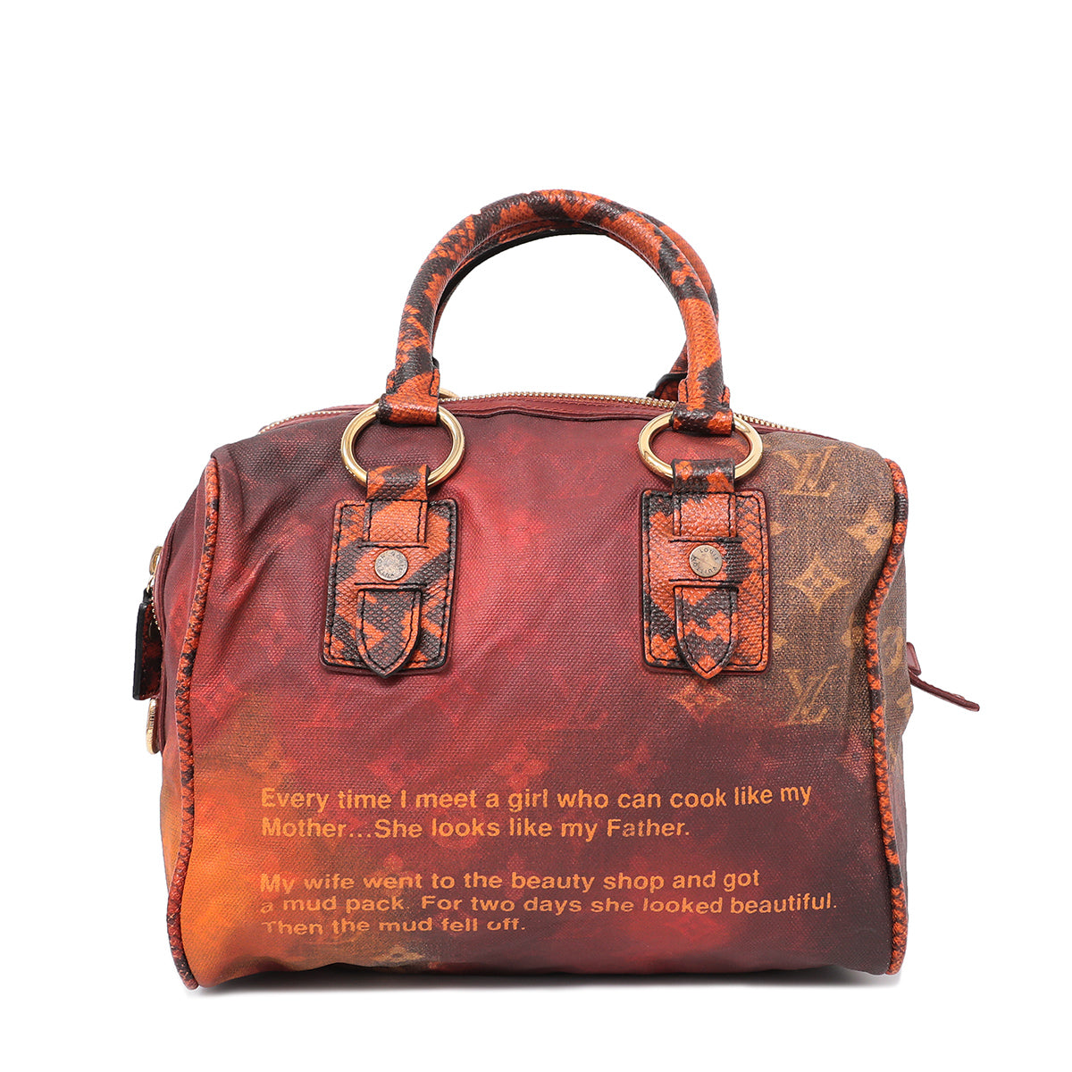 Louis Vuitton Bicolor Richard Prince Man Crazy Jokes Bag-Louis Vuitton-THE CLOSET