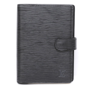 Louis Vuitton Noir Ring Agenda Cover Small